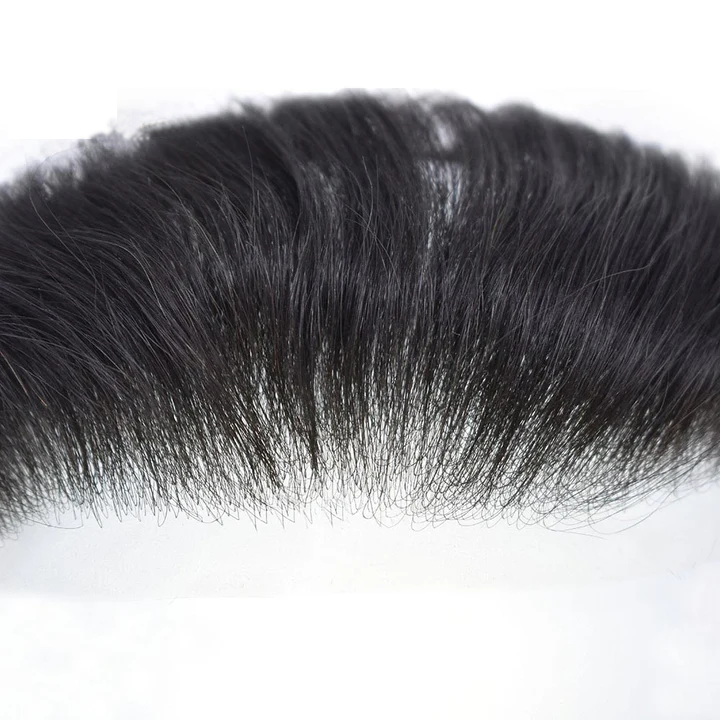 InvisiHair Men’s V-Looped PU Frontal Hairpiece – Natural Hairline & Invisible Base