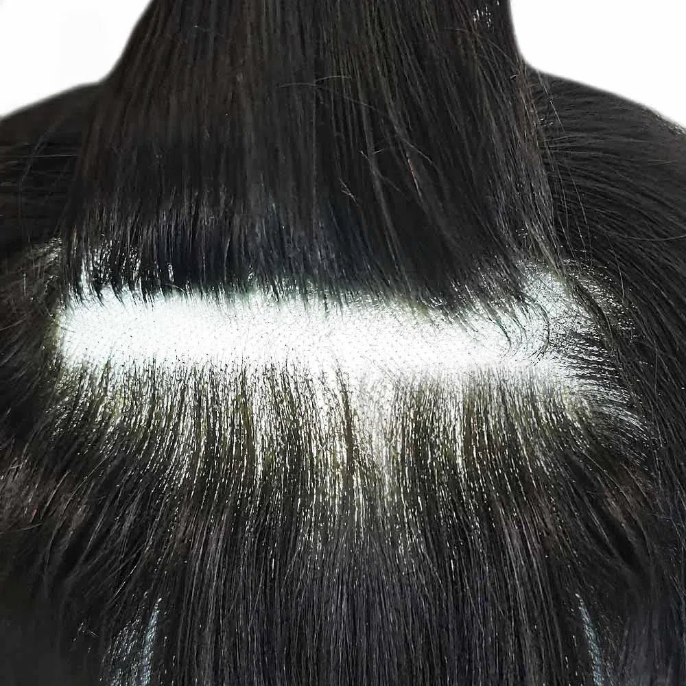 Men Toupee Fine Monofliament Durable Mens Hair System Human Hair Mens Hairpiece